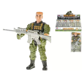 Figurină soldat cu armă 12cm