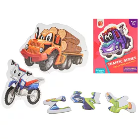 Puzzle Vehicule 18 piese