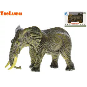 Zoolandia orrszarvú/elefánt 11-14 cm dobozban