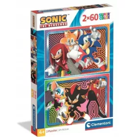 Puzzle 2x60 Sonic Clementoni