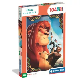 Puzzle Clementoni 104 Regele Leu