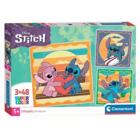 Clementoni Puzzle 3x48 Cusături