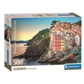 Clementoni Puzzle 500 Coasta Riomaggiore