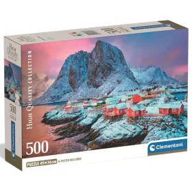 Clementoni Puzzle 500 Satul Hamnoy