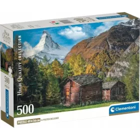 Puzzle Clementoni 500 Matterhorn fermecător