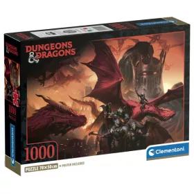 Clementoni Puzzle 1000 Dungeons & Dragons