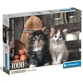 Clementoni Puzzle 1000 Pisicuțe Dulci