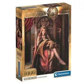 Puzzle 1000 Anne Stokes Prieteni pentru totdeauna Clementoni