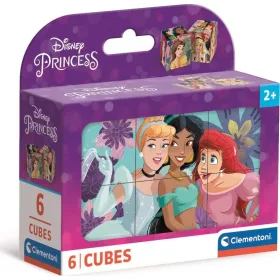 Princess Cubes 6buc Clementoni