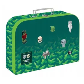 Laminált gyerek papírkoffer Playworld 34cm