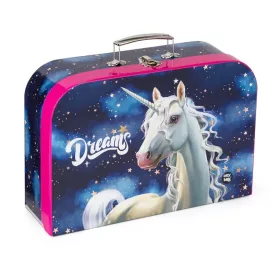 Unicorn Dreams 34 cm-es, laminált gyermekbőrönd