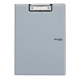 Schreibtafel mit Clip, A4, silber