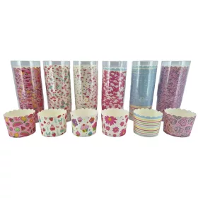 Maffin cukrász kosár 6cm 25db