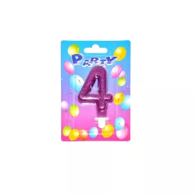 Tortagyertya glitter szám : 4