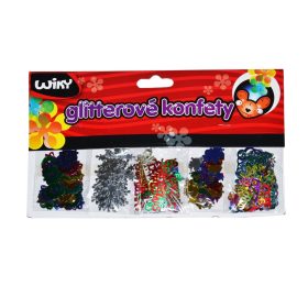 Dekoráció, csillogó konfetti