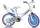 Bicikli gyerekeknek Dino Bikes 14" Snow queen