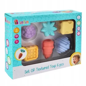 Set de jucării senzoriale BamBam, 6 buc.