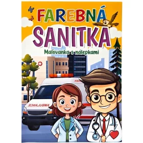 Farebná sanitka omaÄ¾ovánka s nâlepkami