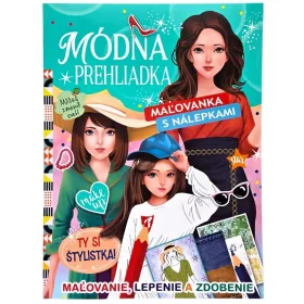 Bojanka za modne revije s naljepnicama