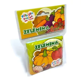 Knižka do vody Zábavné kúpanie-zelenina