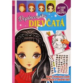 Doplňovačka dievčatá omaľovánka
