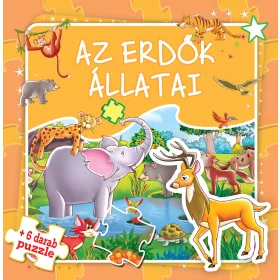Az erdő állatai+6puzzle
