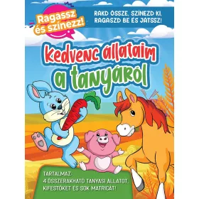 Kedvenc állataim a tanyákról matricákkal