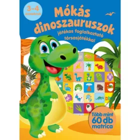 Mókás dinoszauruszok foglalkoztató
