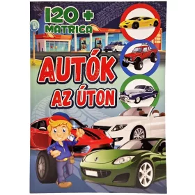 Autók az úton 120+matrica