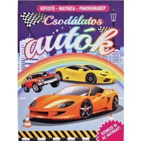 Csodálatos autók munkafüzet 