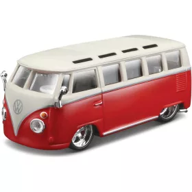 Bburago 1:32 Volkswagen Van Samba (roșu-alb)