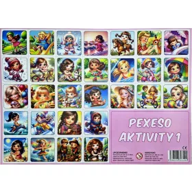 Pexeso/Jocuri de memorie Activități fete 32 de perechi