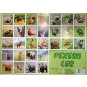 Joc de memorie, animale de pădure