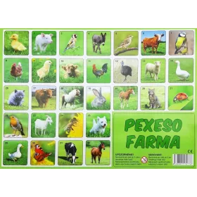 Joc de memorie, animale de la fermă