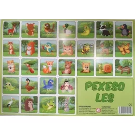 Joc de memorie cu animalele pădurii