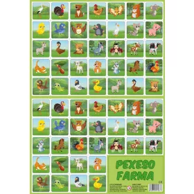 Joc de memorie cu animale de la fermă