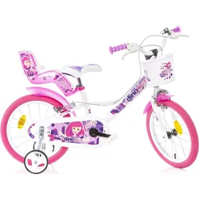  DINO Bikes - Gyermek kerékpár 16" 164RSN-05FY - Fairy fehér 2024