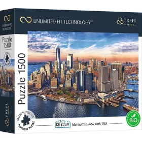   Trefl Prime puzzle 1500 UFT - Városkép: Manhattan, New York, USA