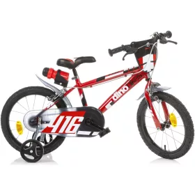 DINO Bikes - Gyermek kerékpár 16" 416US-06 - piros