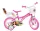 DINO Bikes - Gyerek bicikli 12" 612GLBA - Barbie