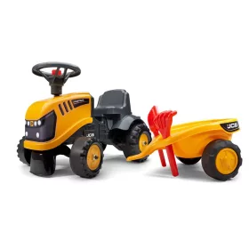 FALK Bouncer 215C Baby JCB sárga, mellék- és lapáttal