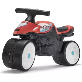   FALK Baby Moto Street Champion cu roți silențioase din cauciuc - roșu