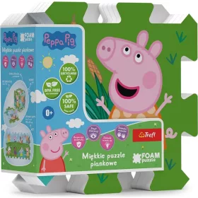 Puzzle din spumă Trefl, Peppa Pig