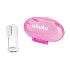 Die erste Zahnbürste Akuku pink