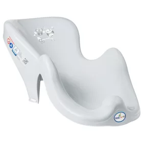 Badematte Eule grau