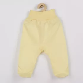 Baba lábfejes nadrág New Baby sárga