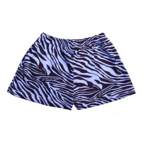 Kindershorts New Baby Zebra blau