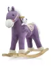 Ljuljački konj s melodijom Milly Mally Pony ljubičasti