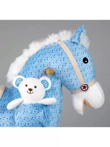Ljuljački konj s melodijom Milly Mally Pony ljubičasti