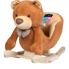Schaukelspielzeug mit Melodie PlayTo Teddybär braun